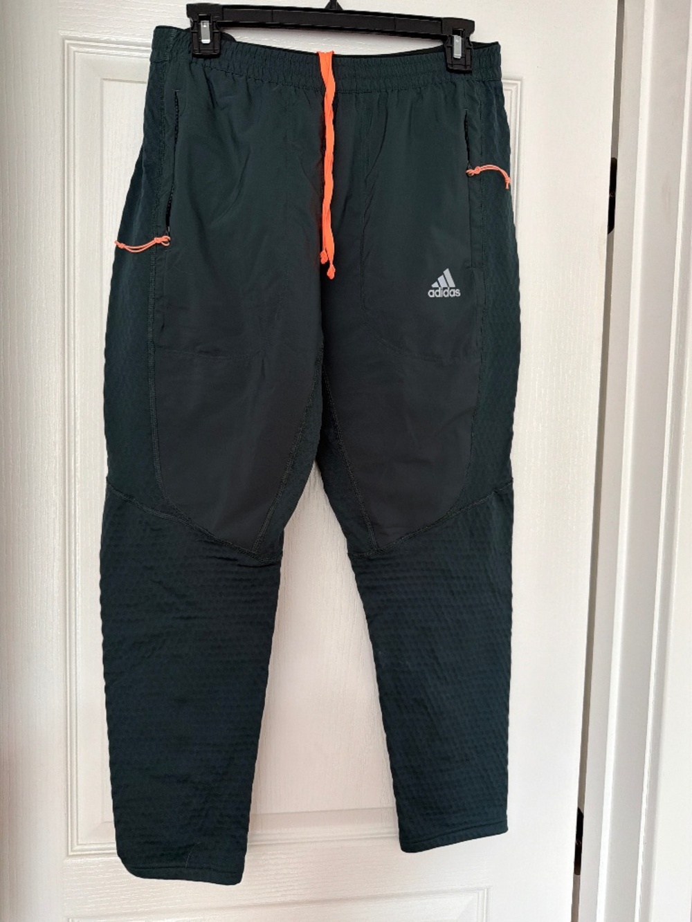Adidas Performance Joggers | Dark Green | Tapered Fit | Size M